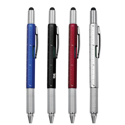 6-in-1 Multitool Pen with Screwdriver and Ruler