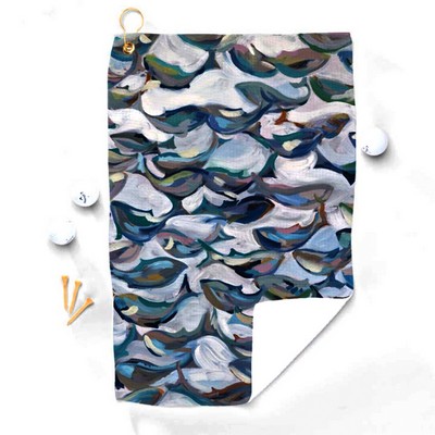 ProWaffle 400 GSM Sublimated Golf Towel