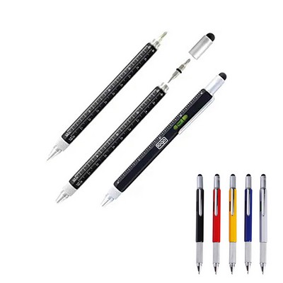 6" 1 Multifunctional Metal Ballpoint Pen