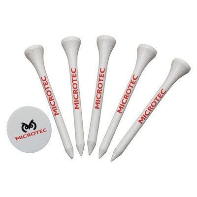 Golf Tee Set w/Marker